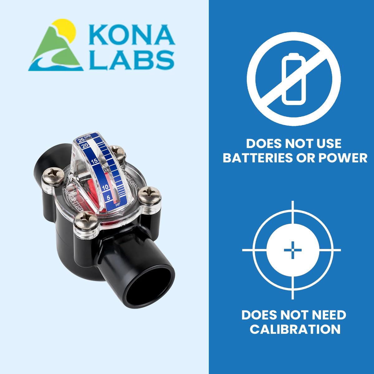 KonaFlow™ Water Flow Meter