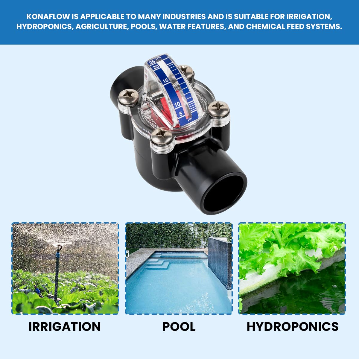 KonaFlow™ Water Flow Meter